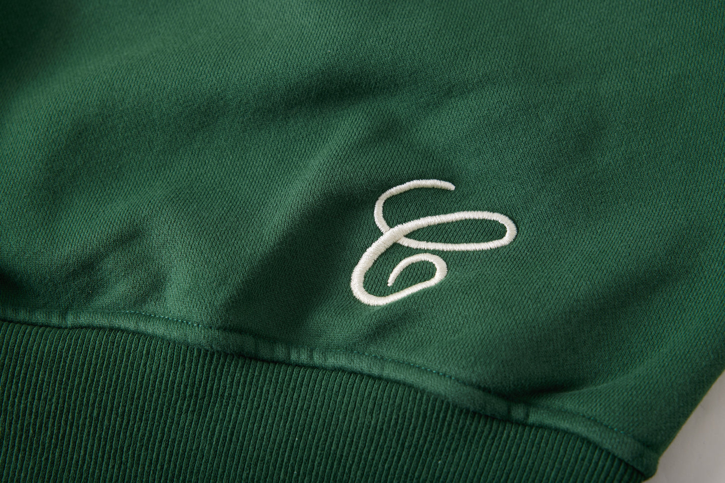 Hidden Crystal Zip Hoodie