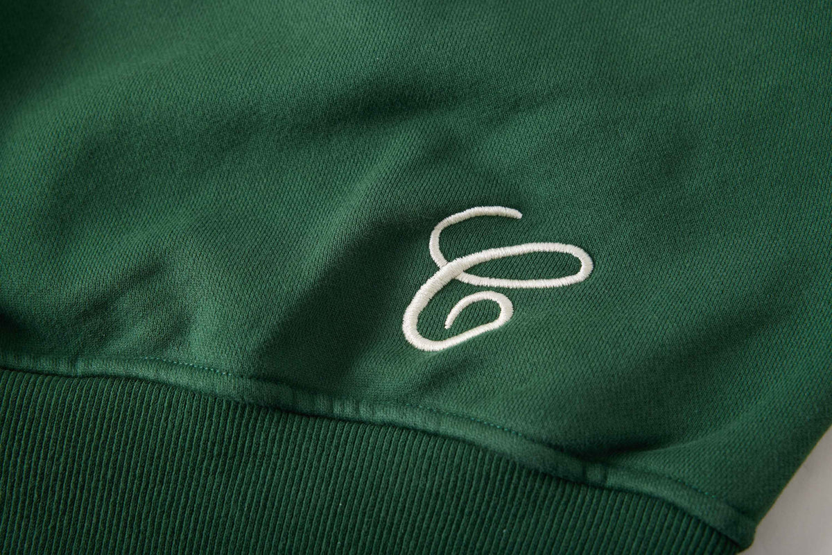 Hidden Crystal Zip Hoodie