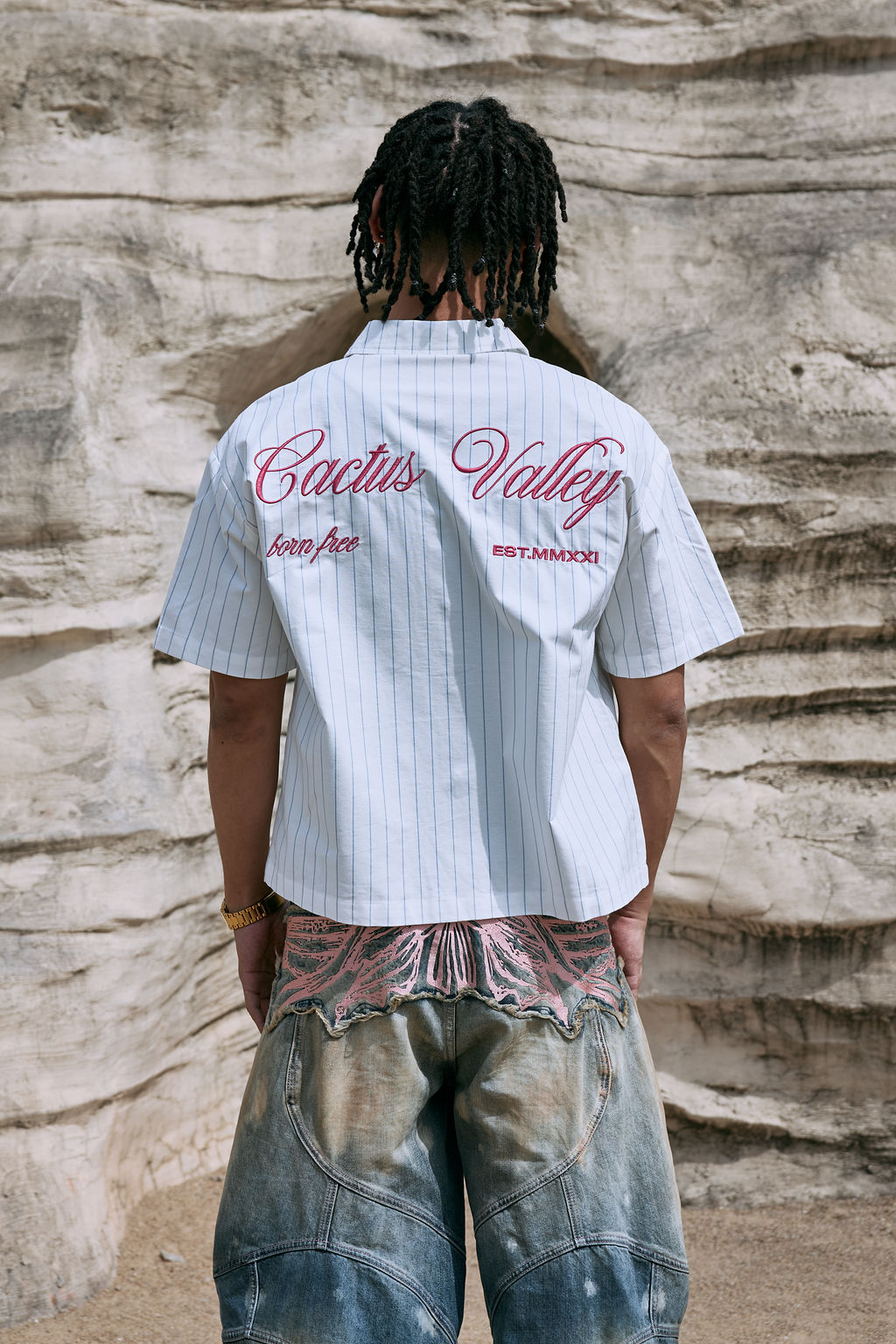 CV Stripes button up