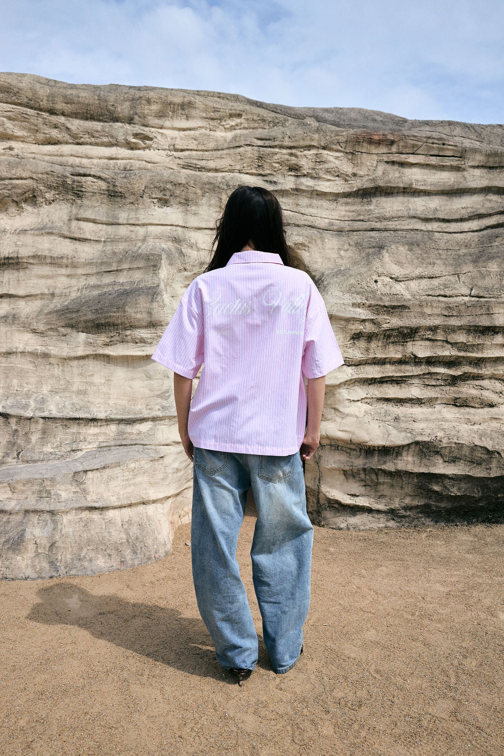 Bubble gum button up