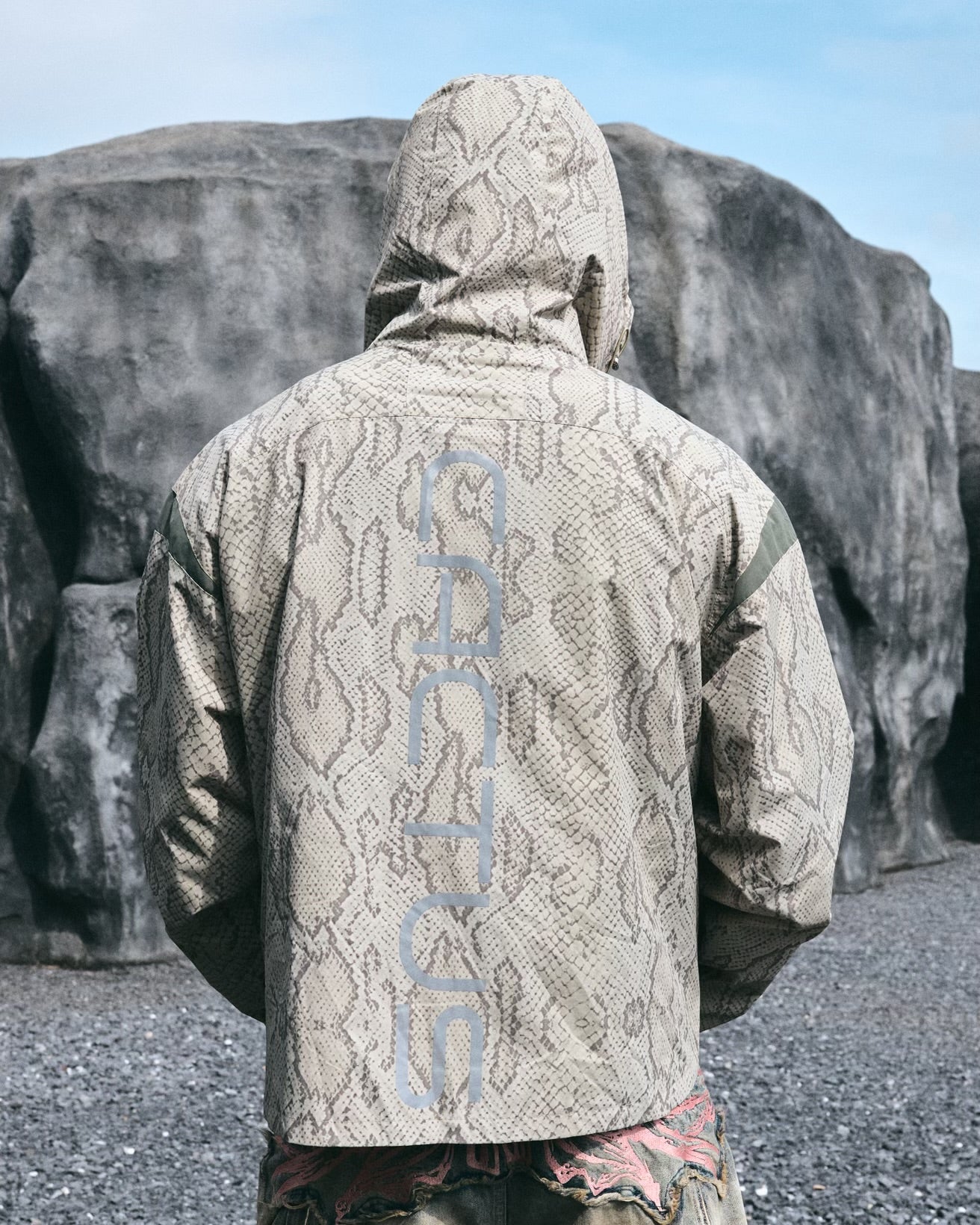 SNAKESKIN WINDBREAKER