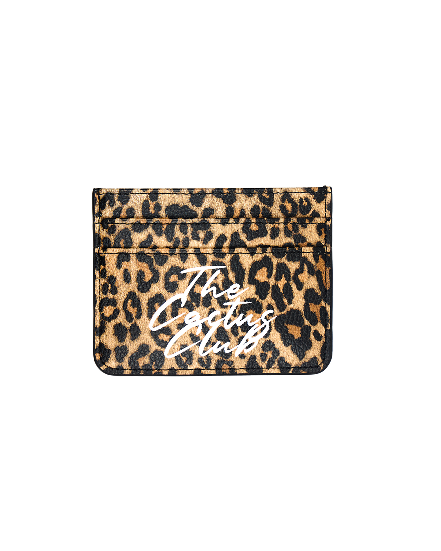 Leopard Club Cardholder