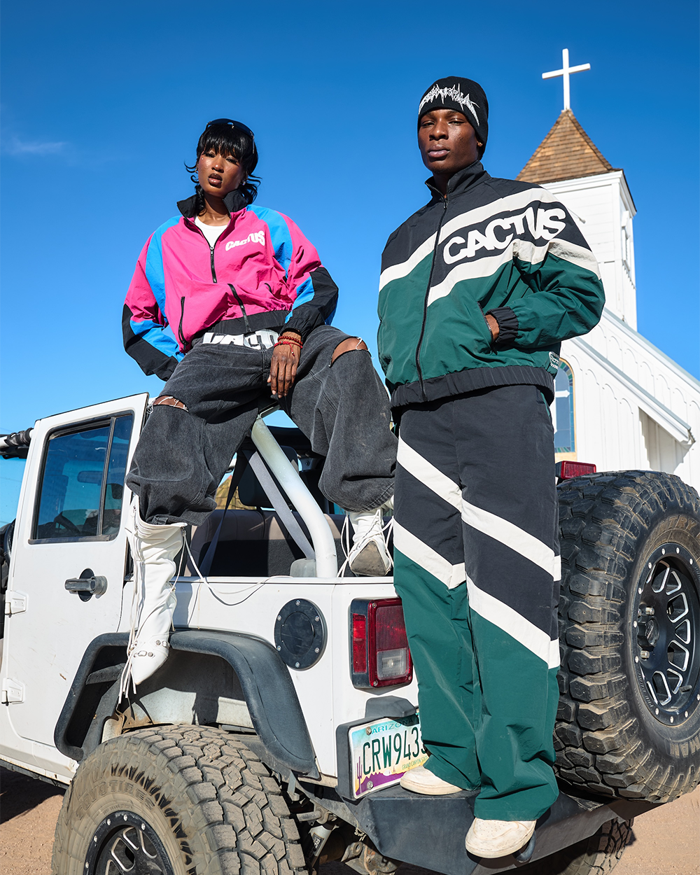 80's Cactus Windbreaker