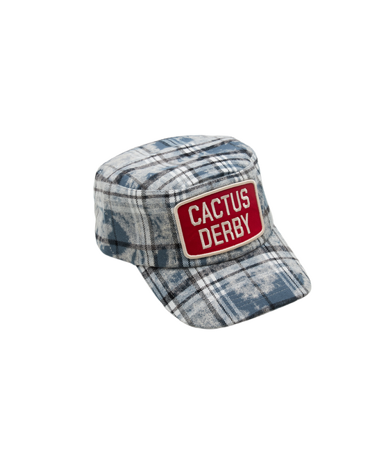 Flannel Painters Cap - Blue