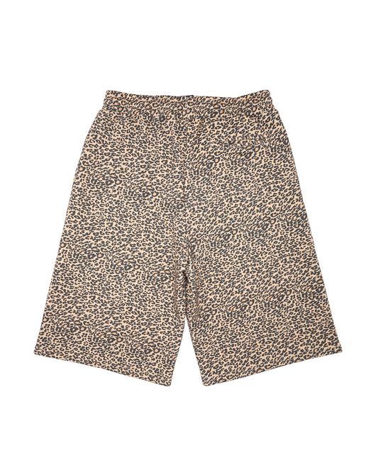 Leopard Sweat Shorts