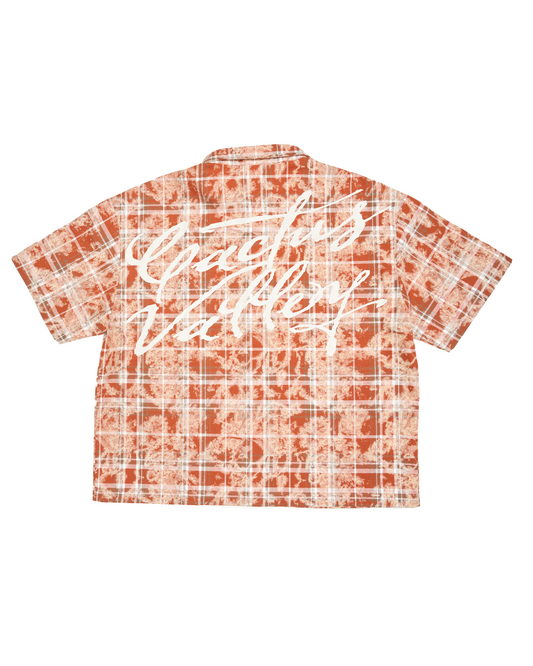 Sun Burn Flannel - Orange