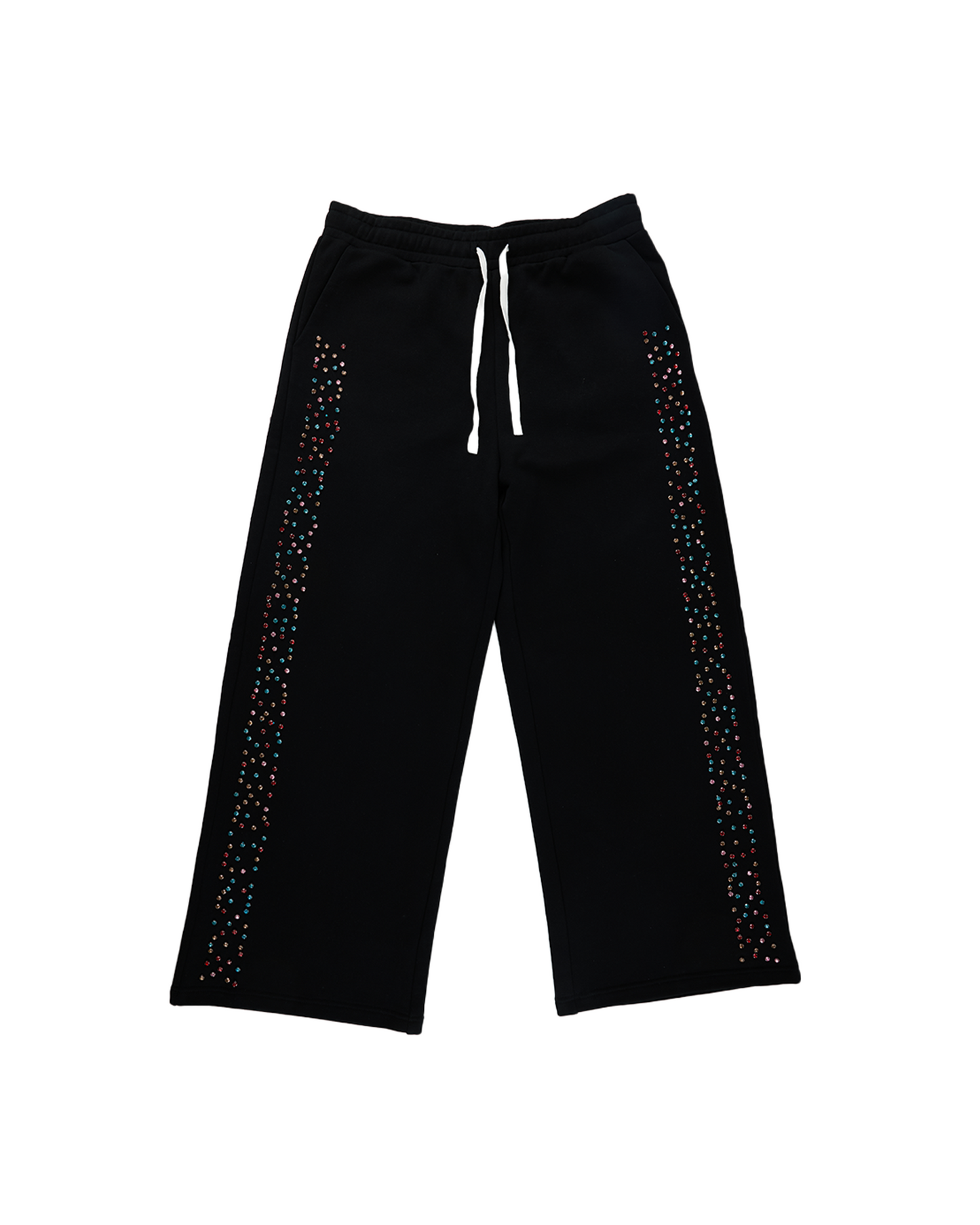 Crystal Cactus Sweats - Black