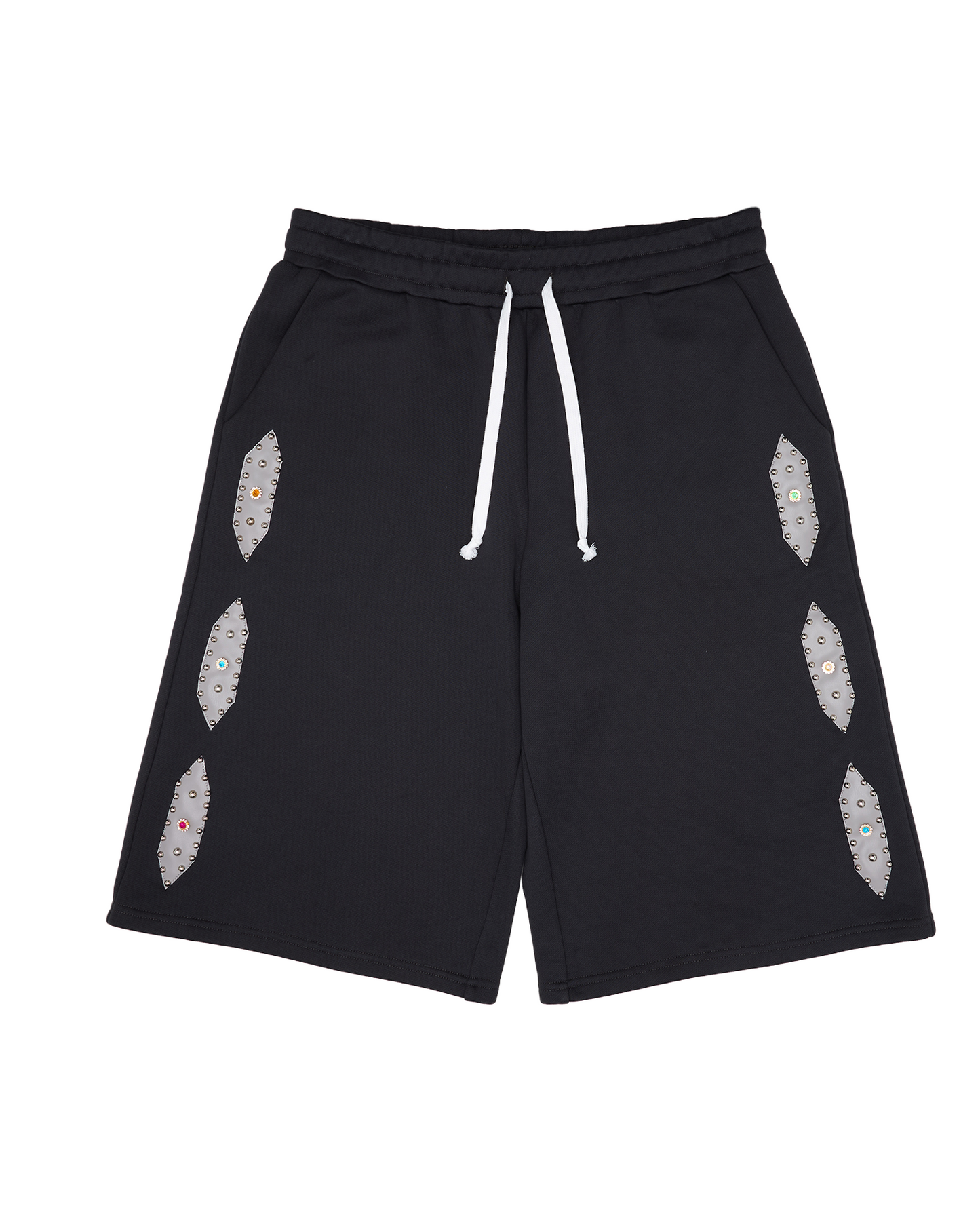 Studded Sweat Shorts