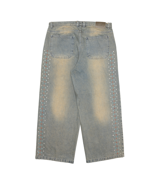 Crystal Cactus Denim