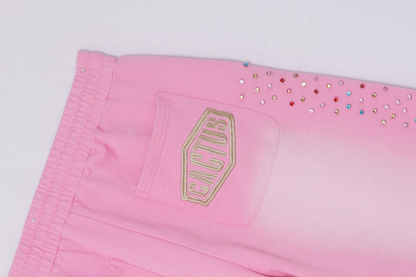 CRYSTAL CACTUS SWEATS - PINK