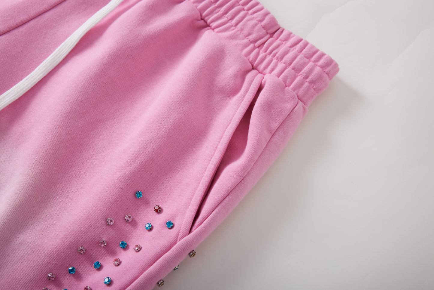 CRYSTAL CACTUS SWEATS - PINK