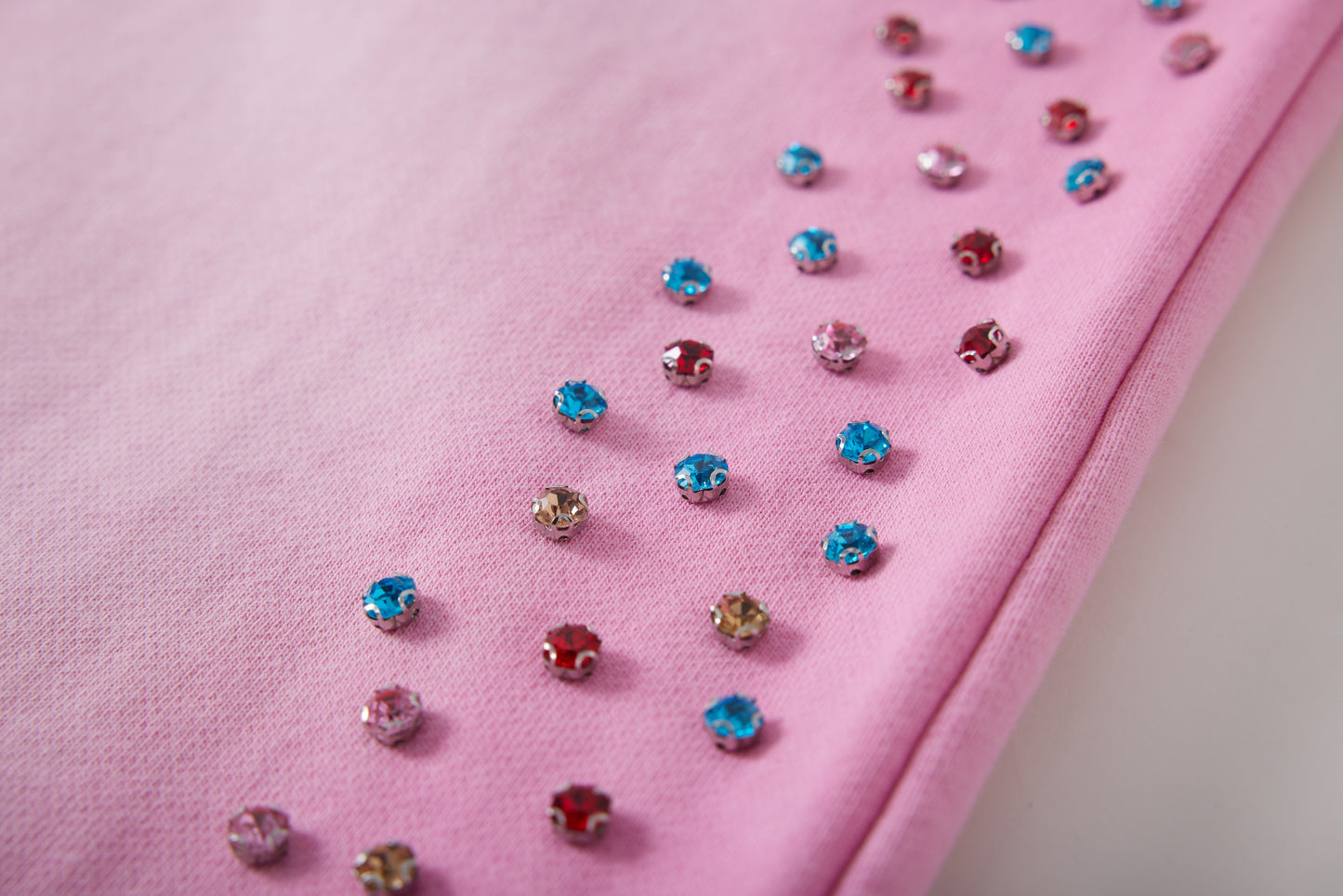 CRYSTAL CACTUS SWEATS - PINK