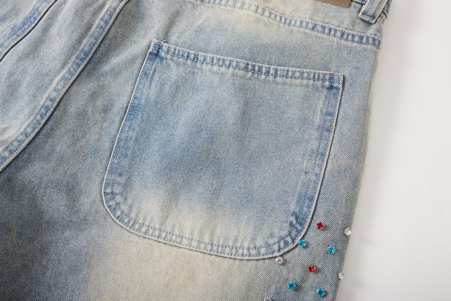 Crystal Cactus Denim
