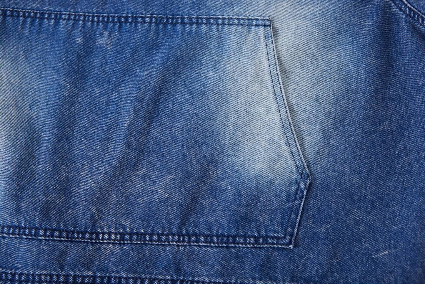 CACTUS CRYSTAL DENIM HOODIE