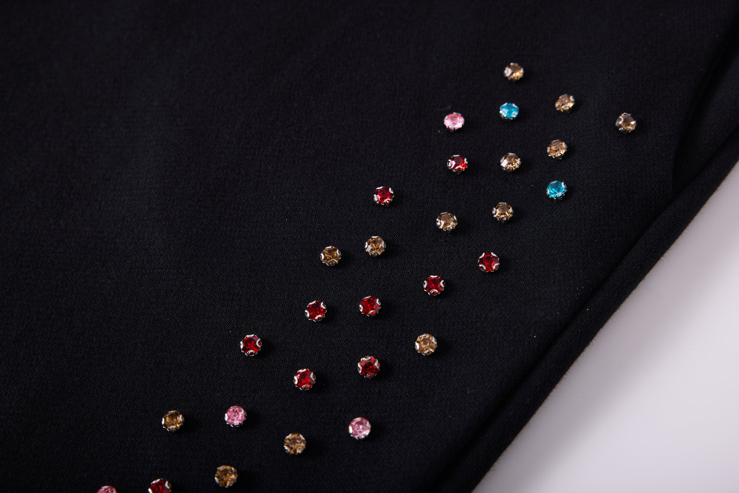 Crystal Cactus Sweats - Black