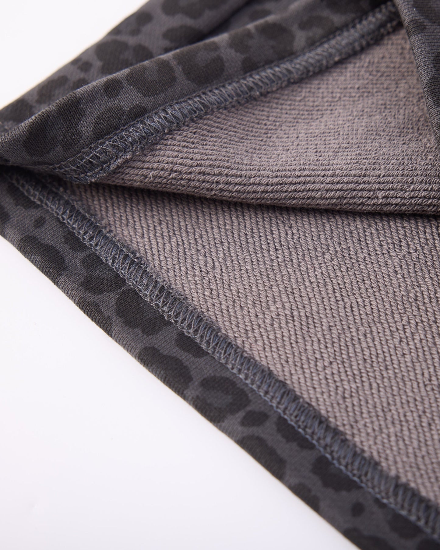 Leopard Art Sweat Pants - Black