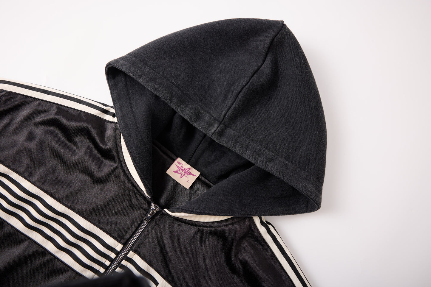STRIPED VALLEY ZIP HOODIE