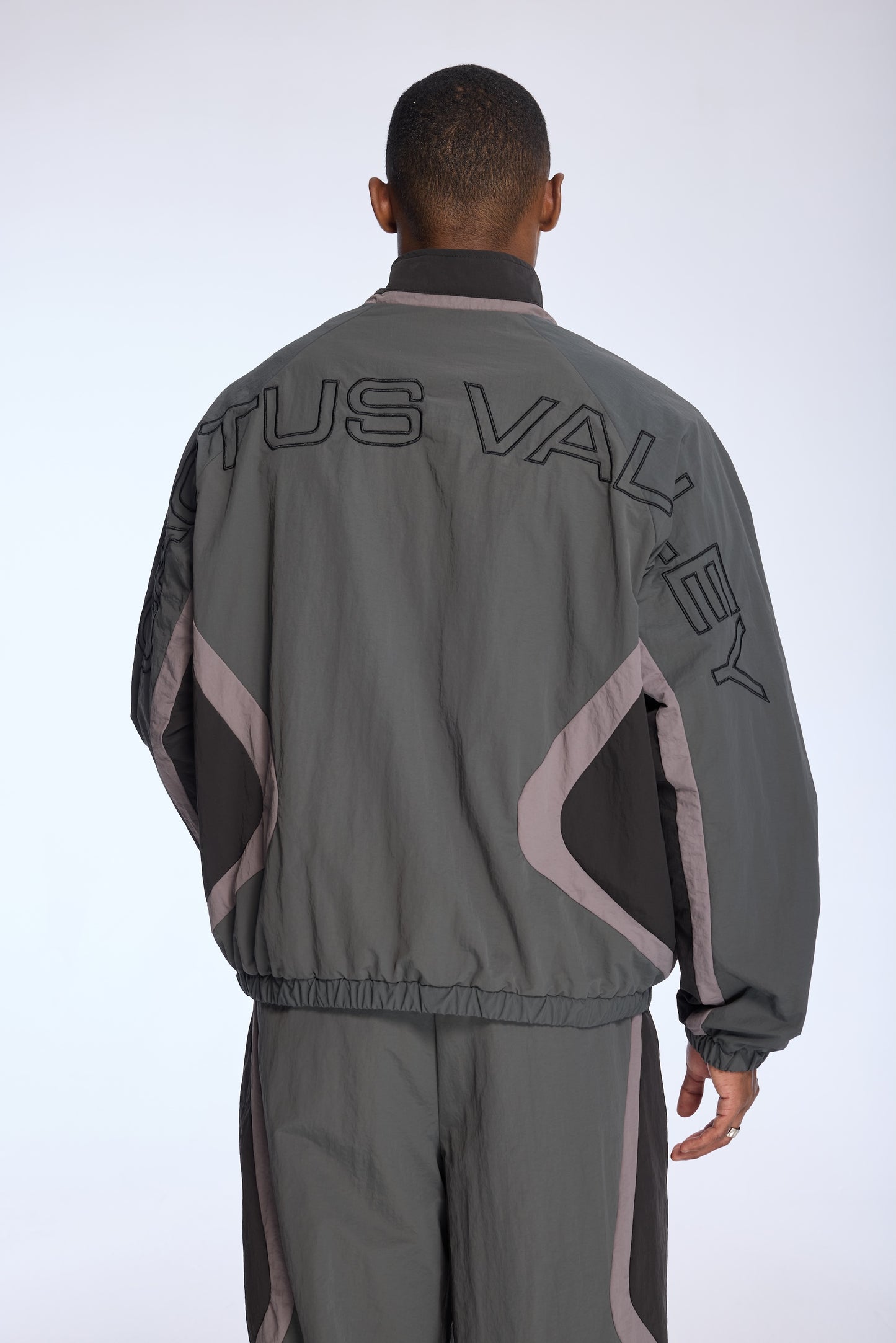 NYLON STEALTH TRACK JACKET