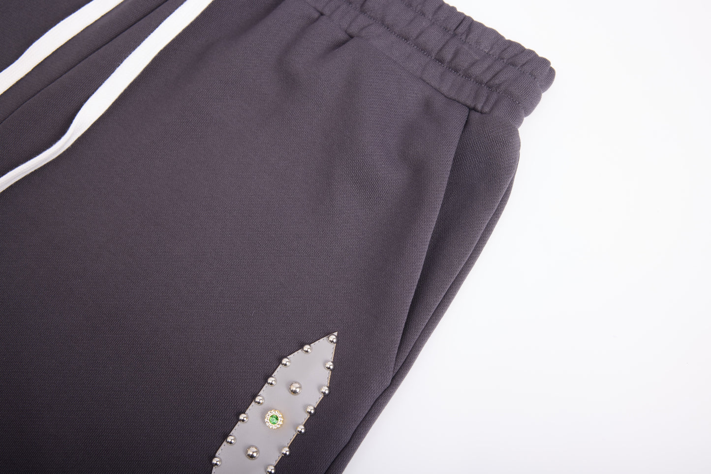 Studded Sweat Shorts