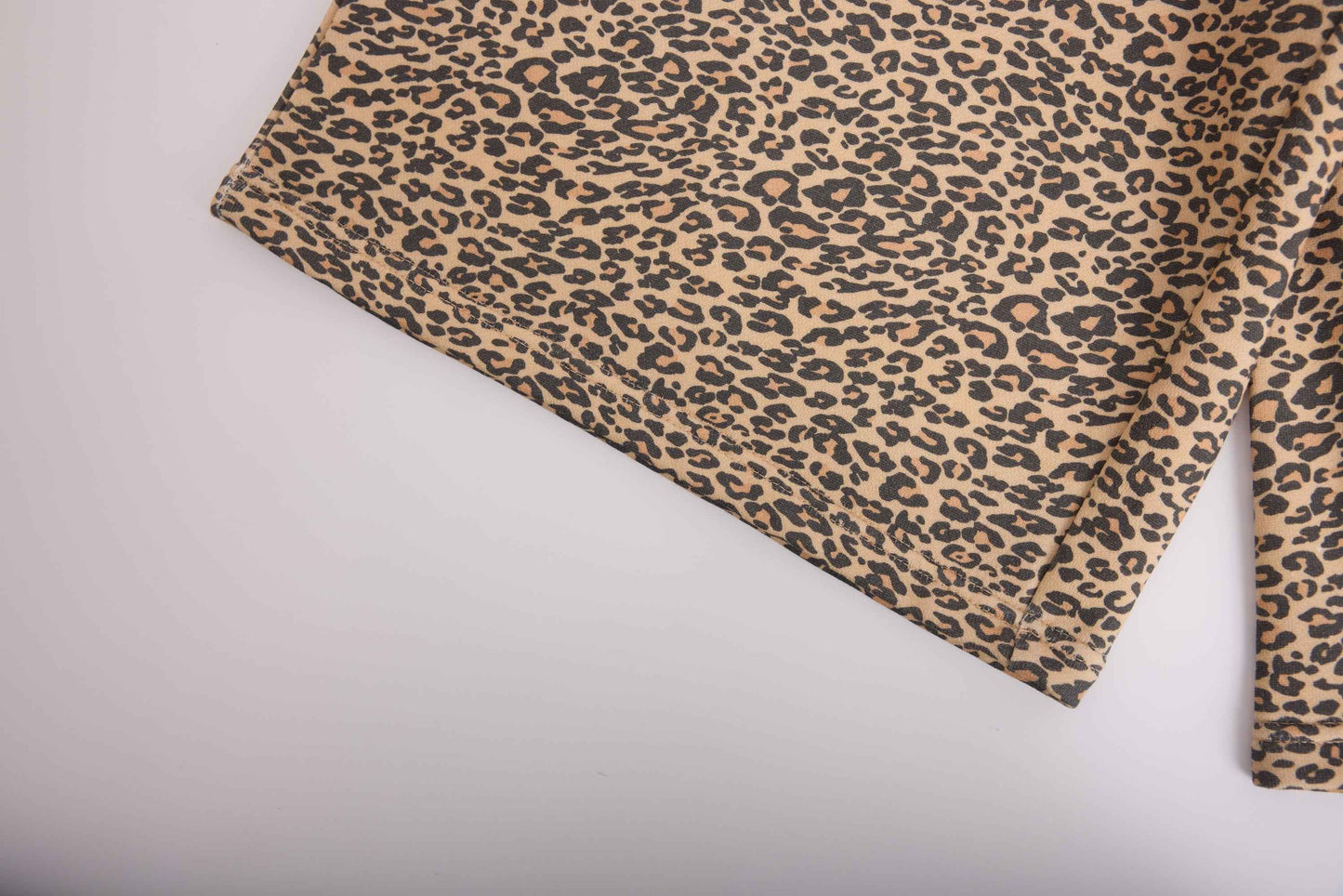 Leopard Sweat Shorts