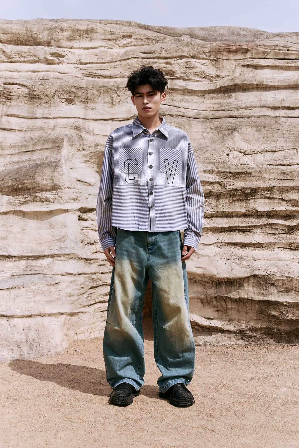 CV Calico Dress Shirt