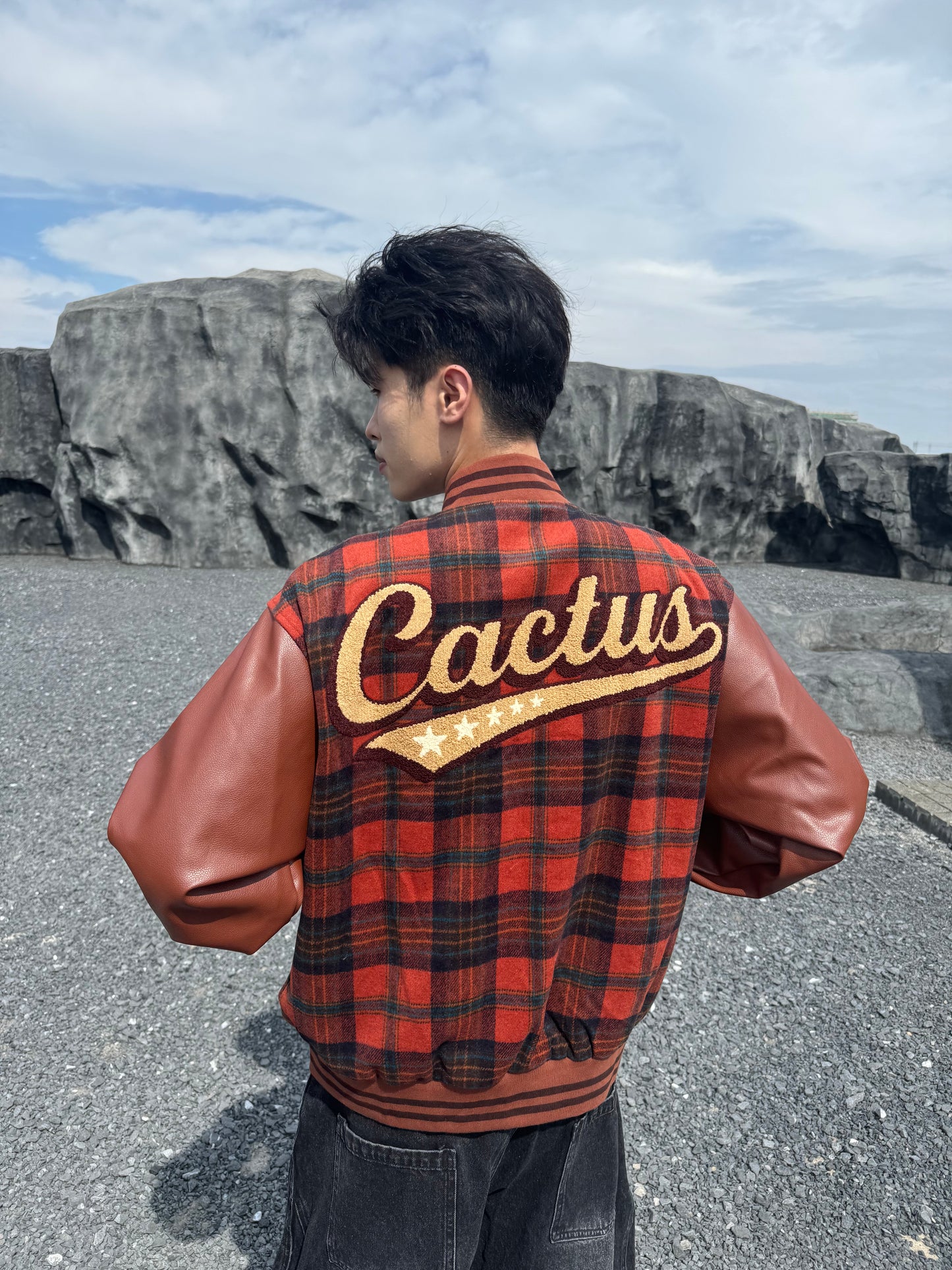 Cactus Plaid Varsity