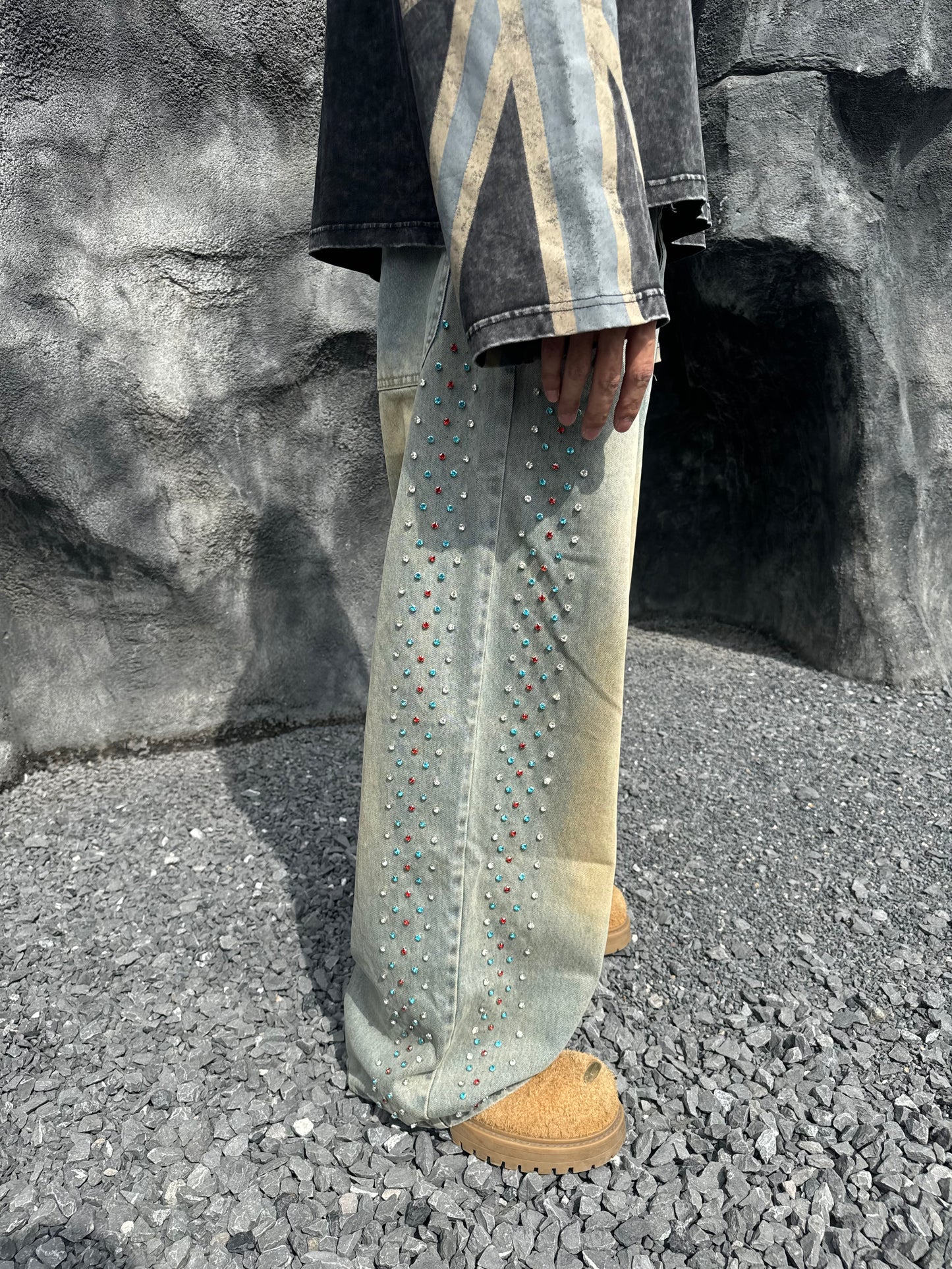 Crystal Cactus Denim