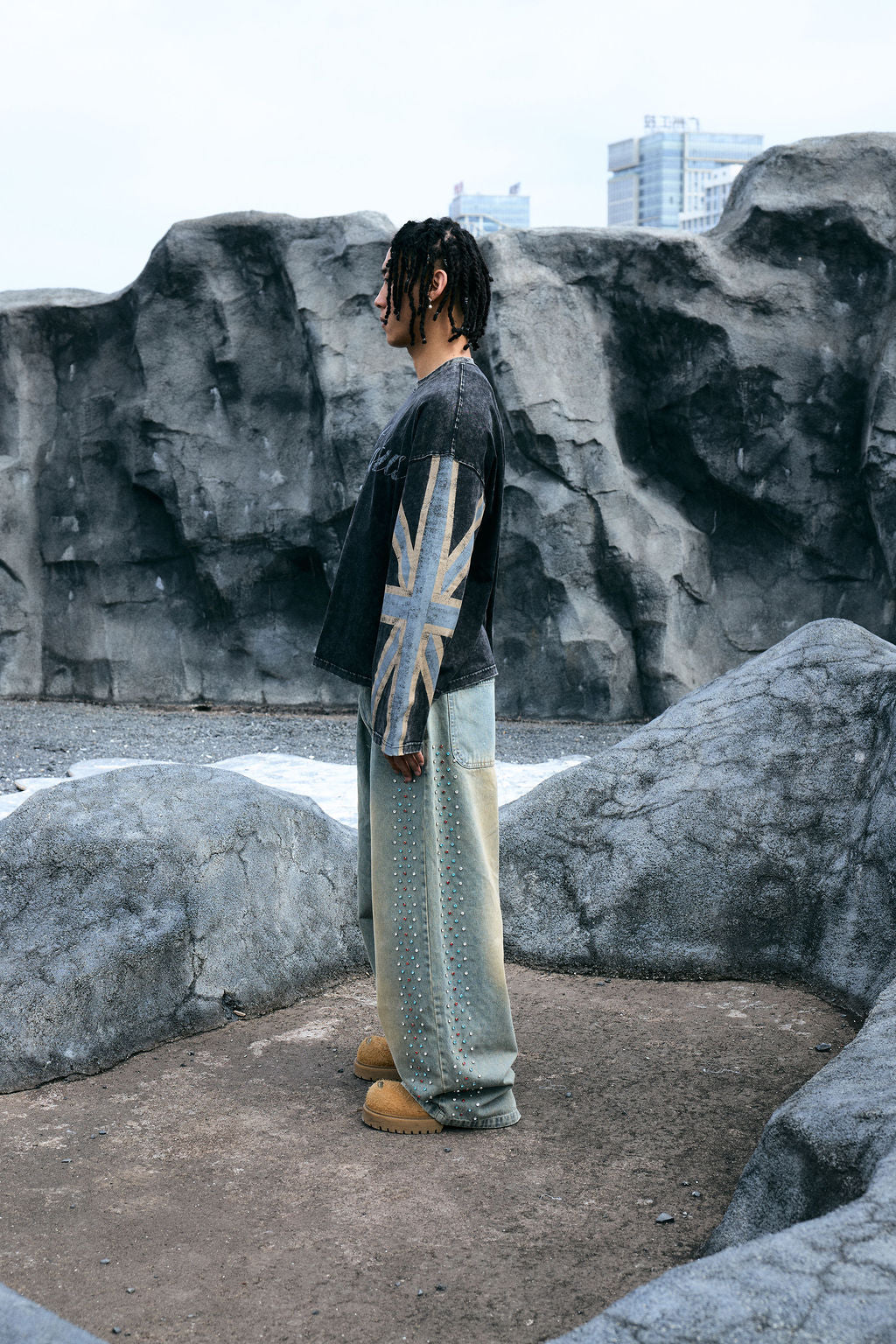 Crystal Cactus Denim