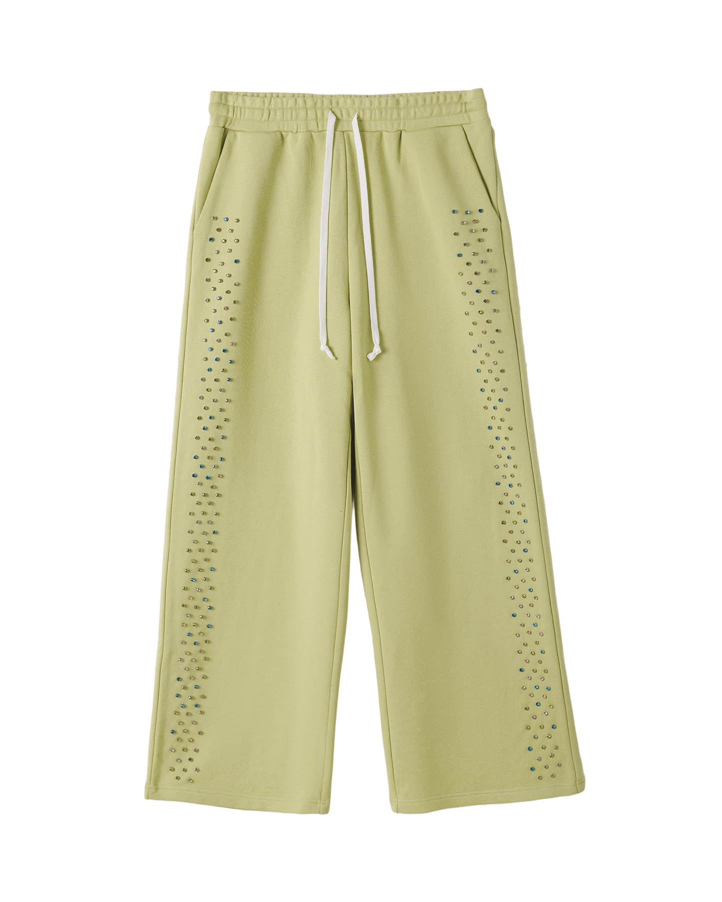 CRYSTAL CACTUS SWEATS - BEIGE