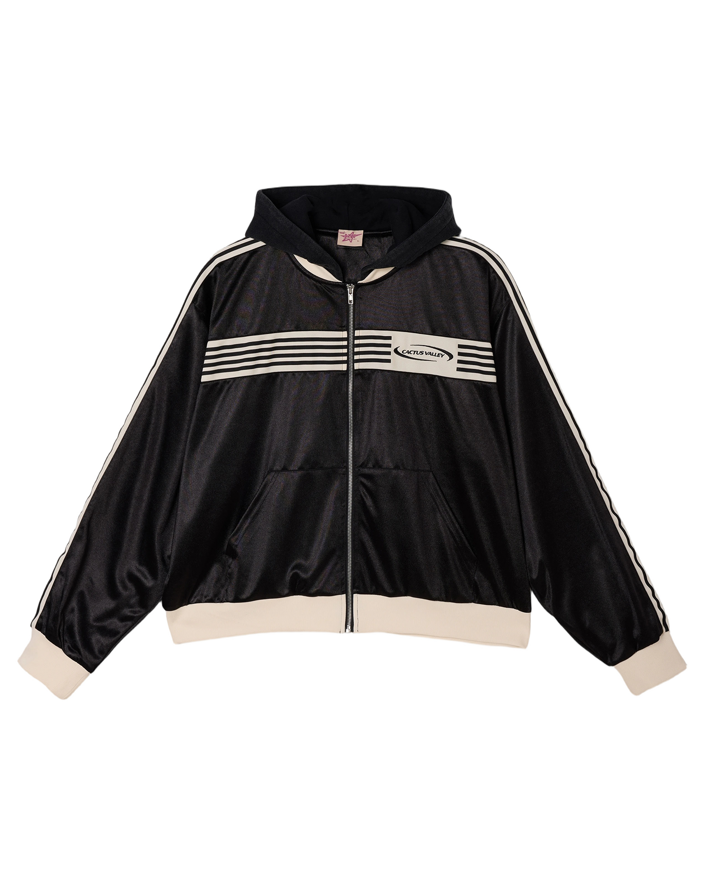 STRIPED VALLEY ZIP HOODIE