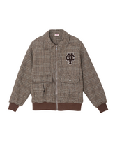 CACTUS PLAID PUFFER