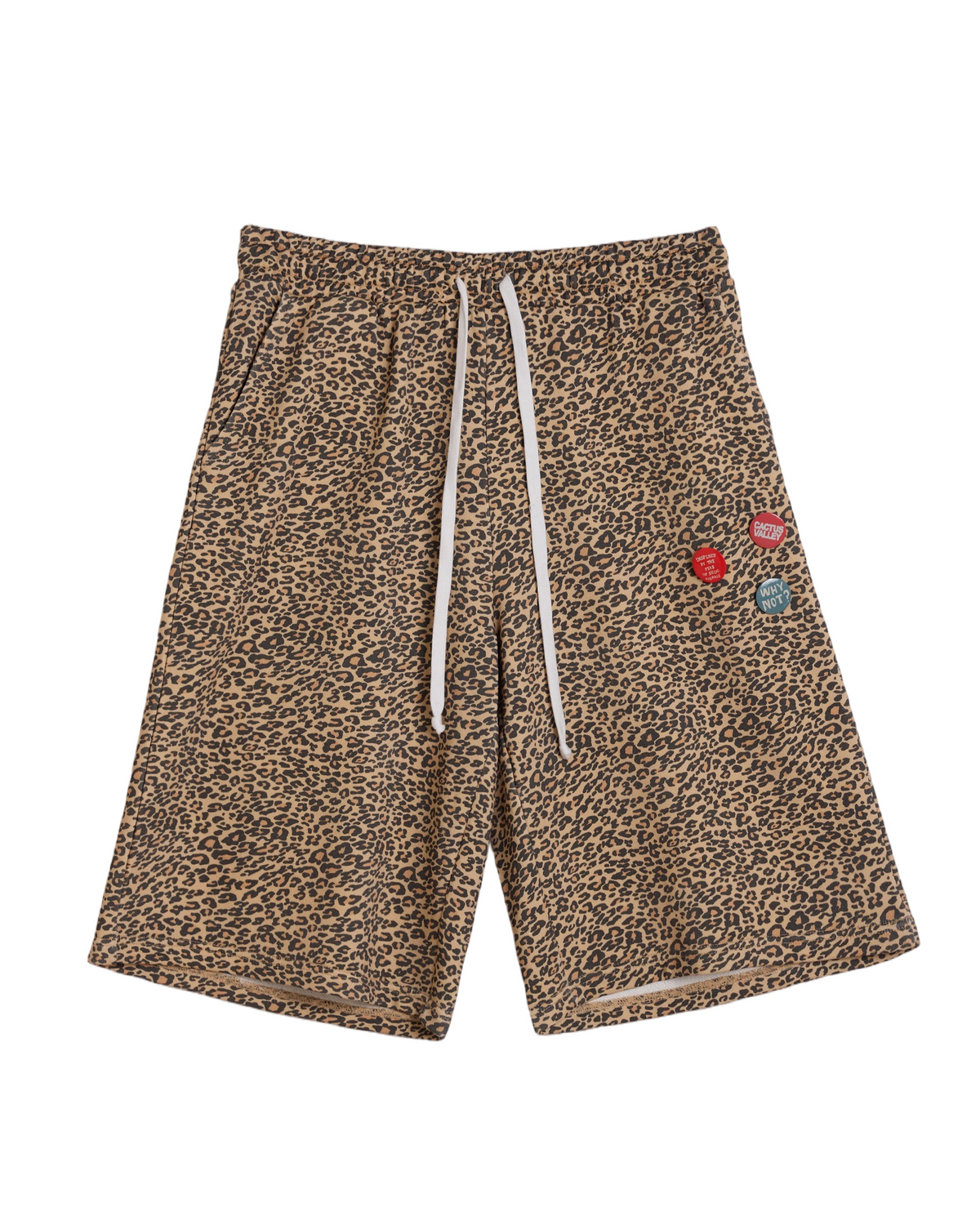 Leopard Sweat Shorts - AZVA