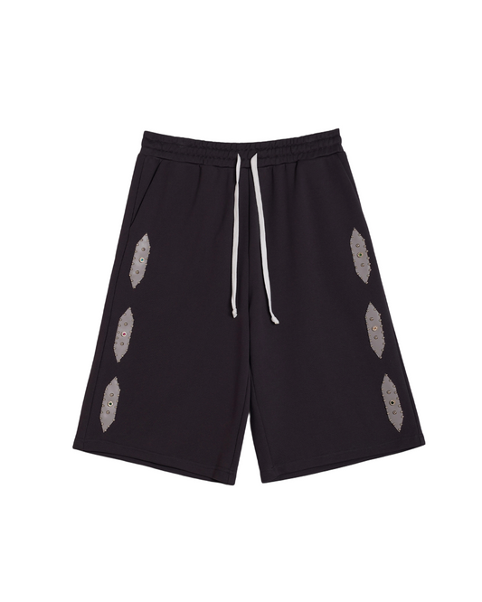 Studded Sweat Shorts