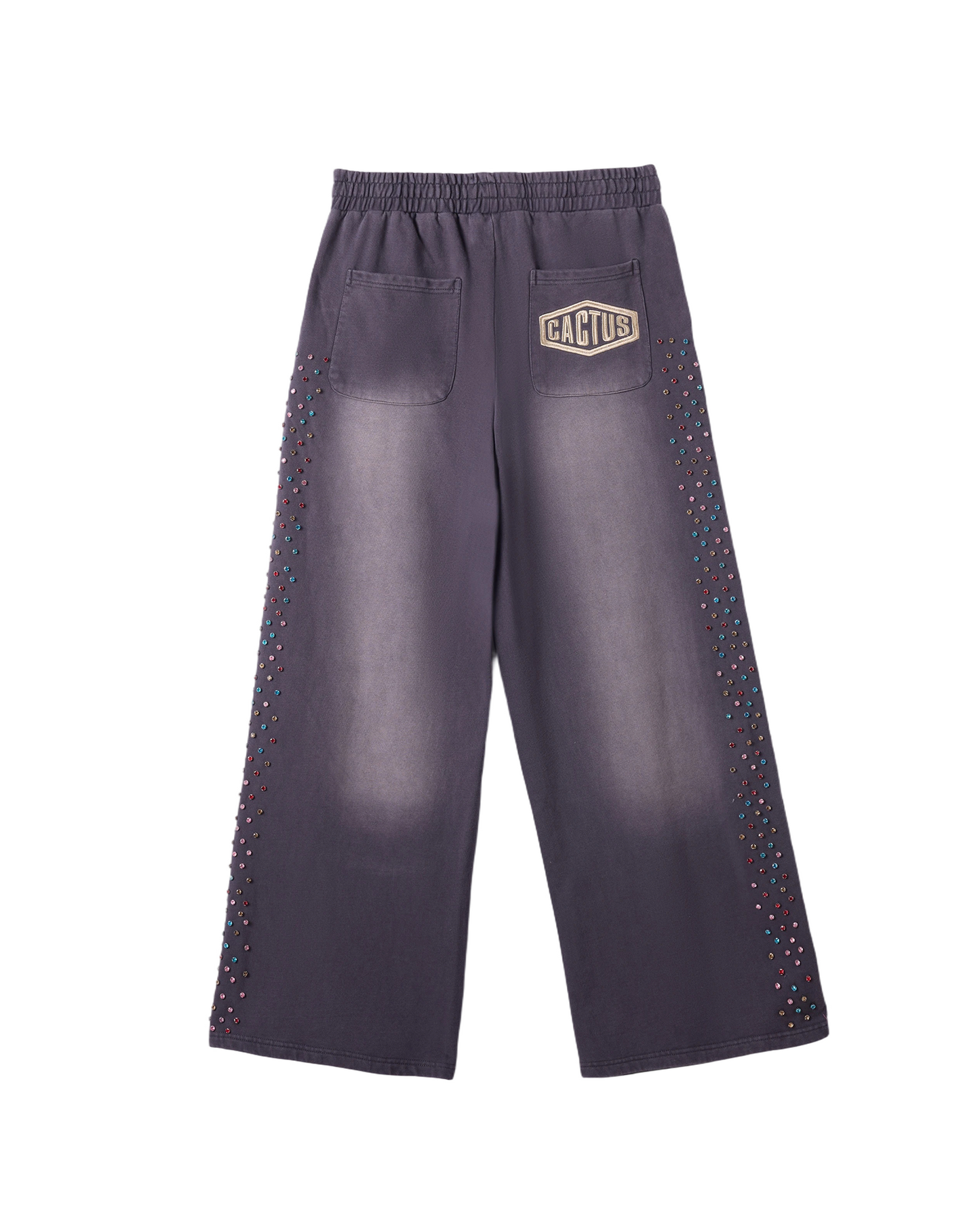 CRYSTAL CACTUS SWEATS - VINTAGE BLACK