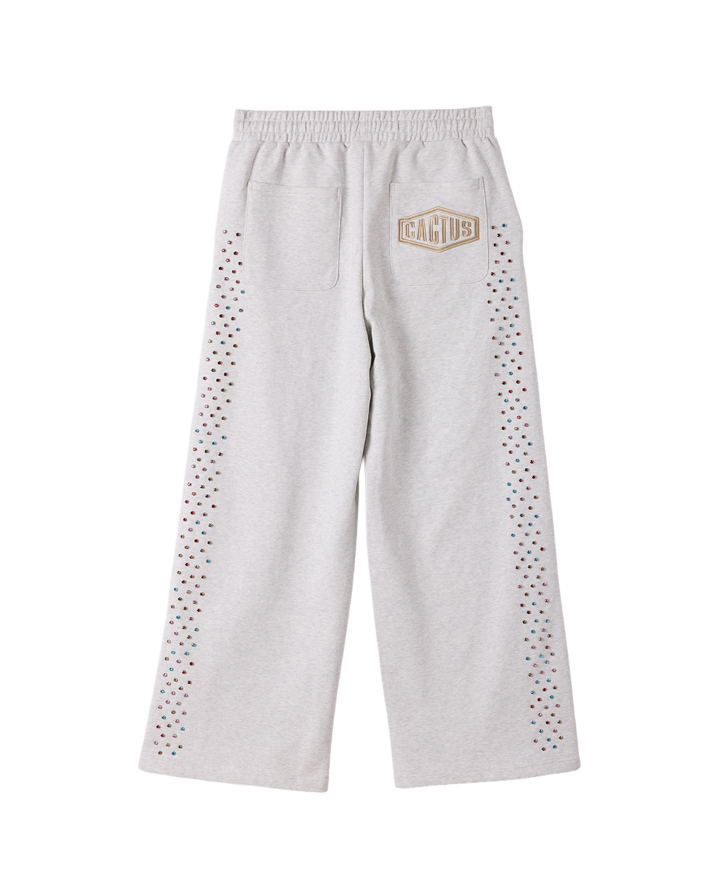 Crystal Cactus Sweats - Grey