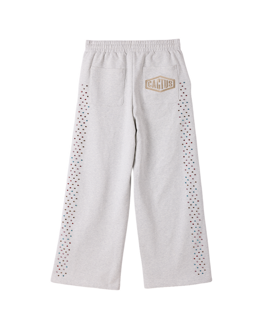 Crystal Cactus Sweats - Grey