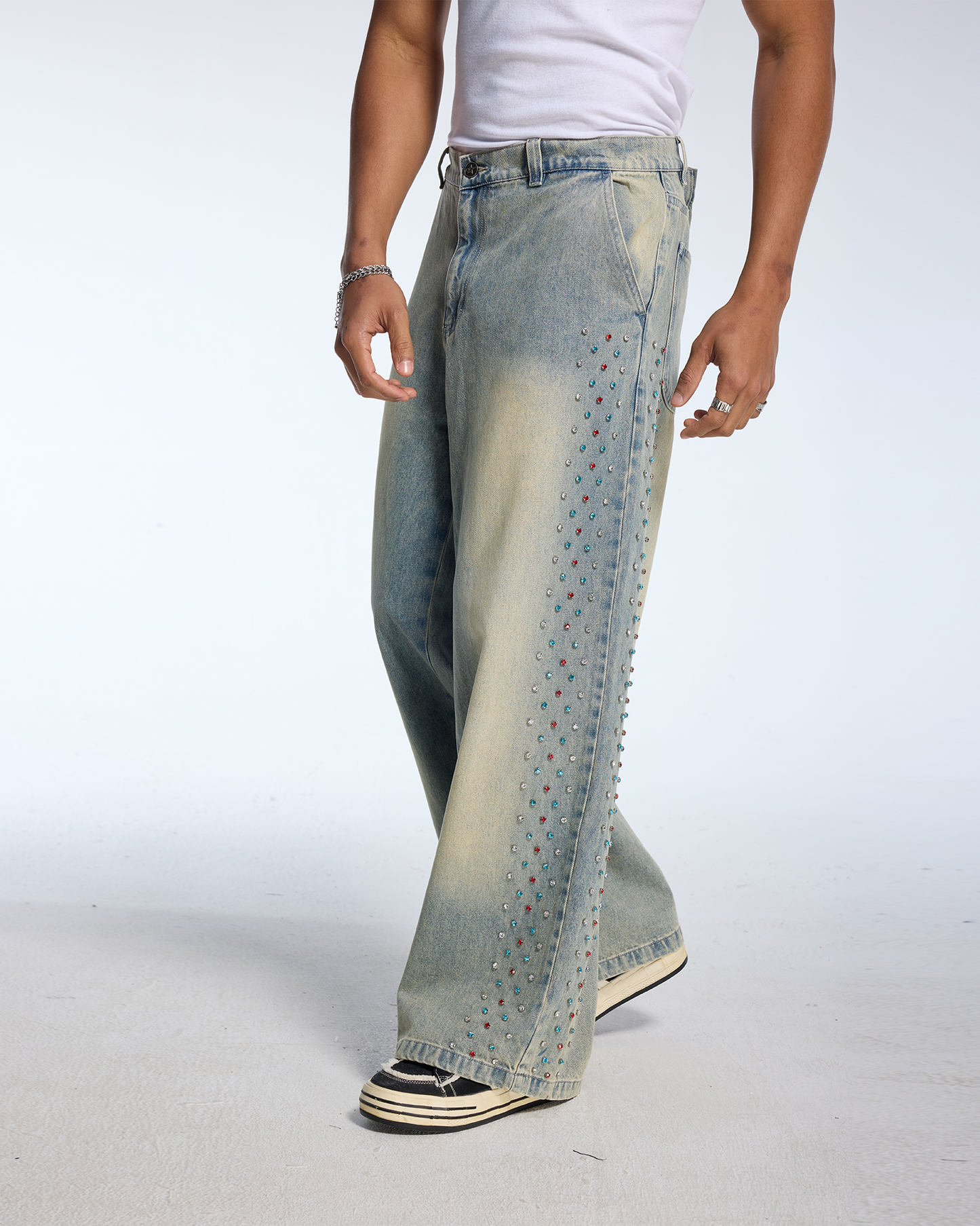 Crystal Cactus Denim