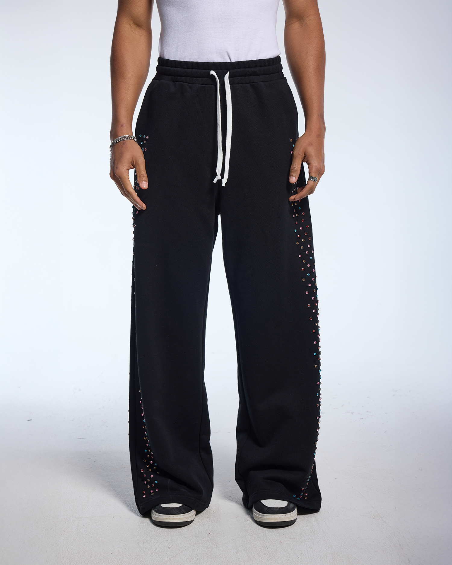 Crystal Cactus Sweats - Black – AZVA Crystal Cactus Sweats - Black – AZVA