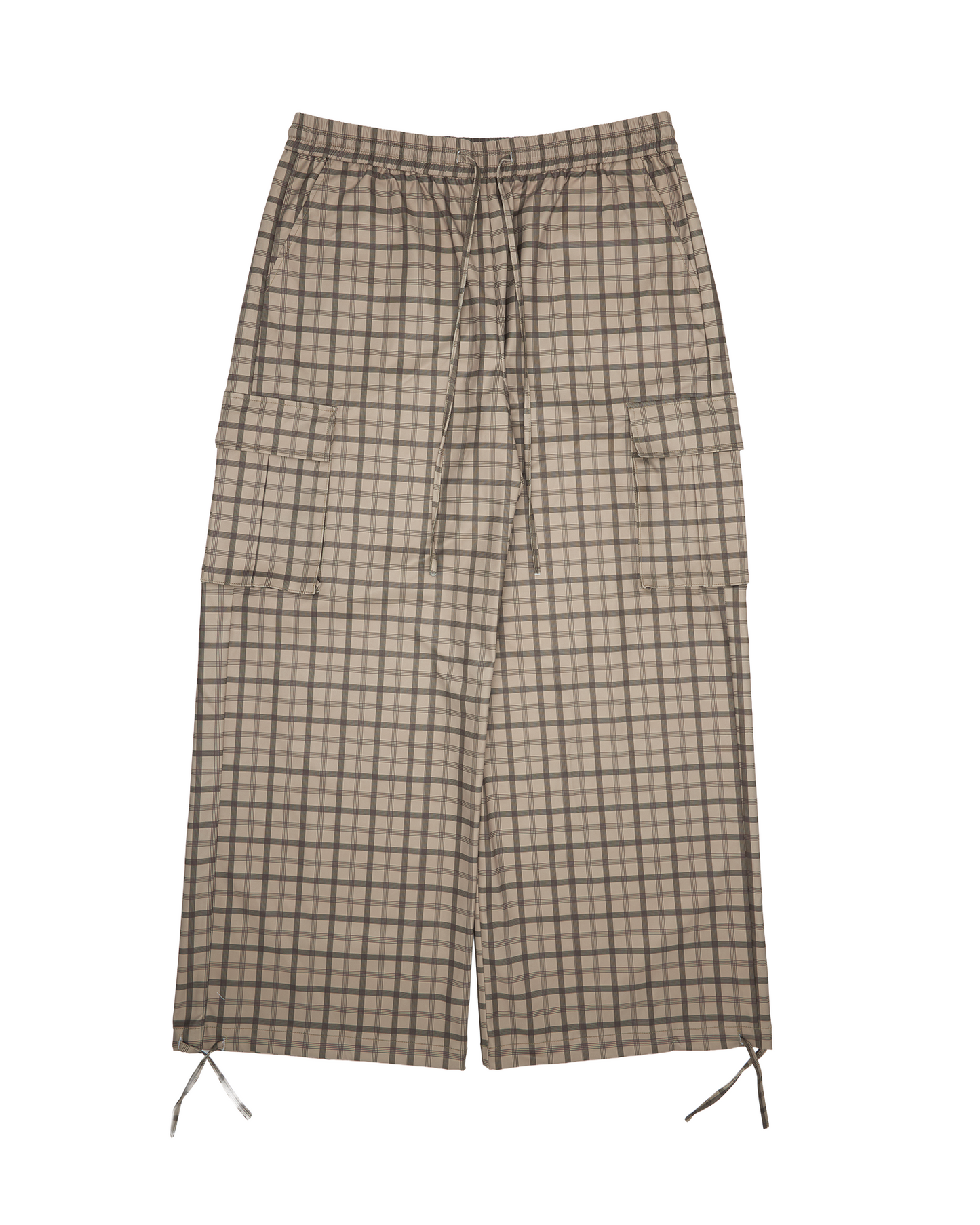 PLAID SKI PANTS