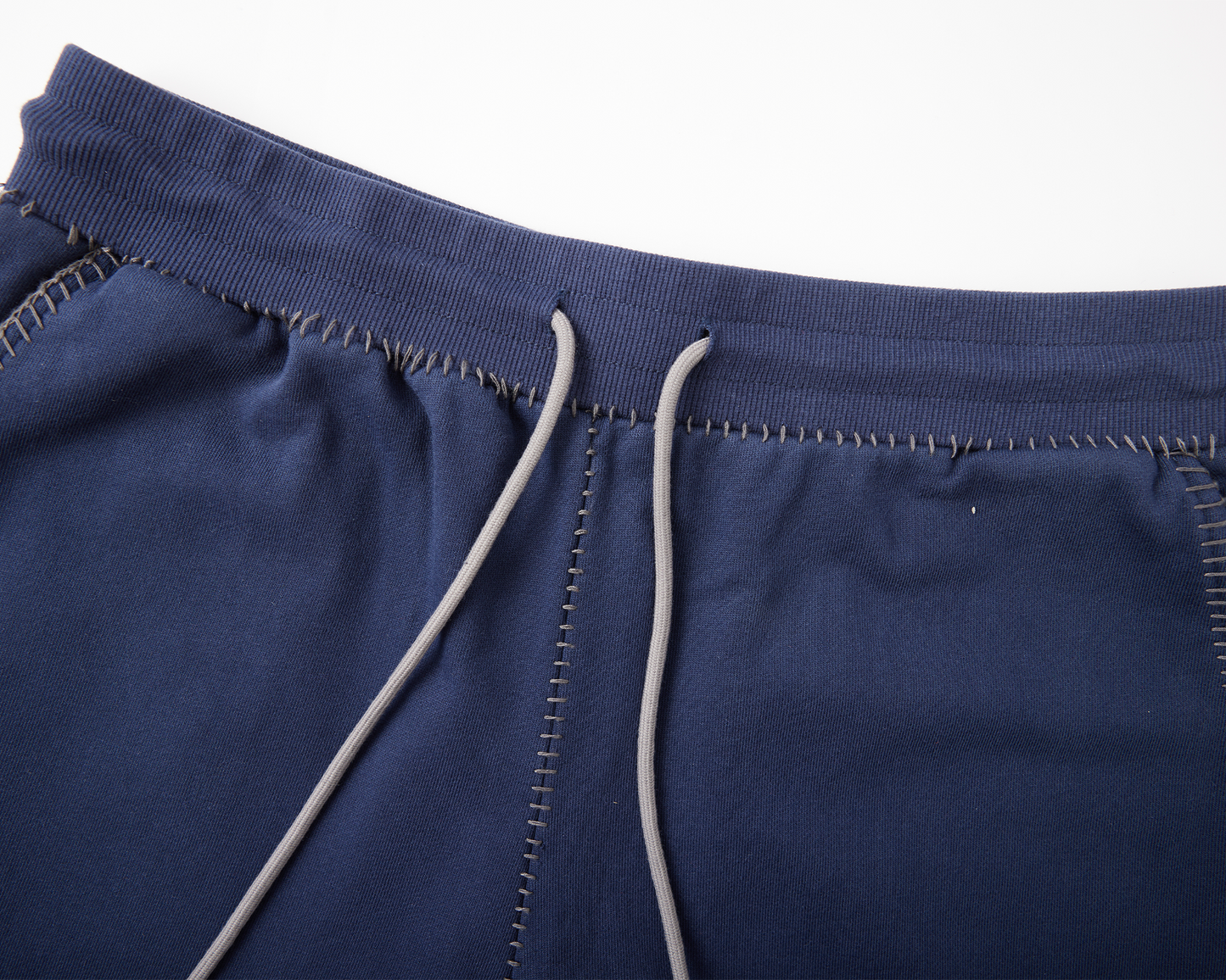 BLANKET STITCH SWEATPANTS
