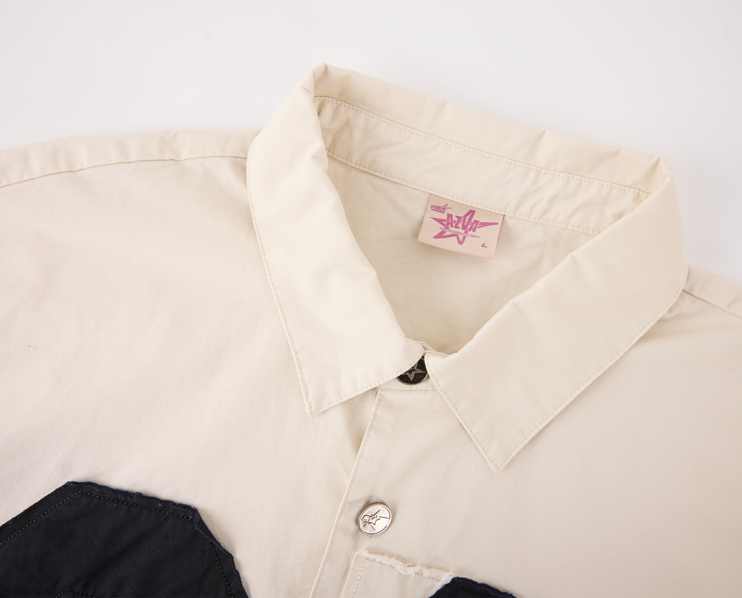 Mugged Button Up