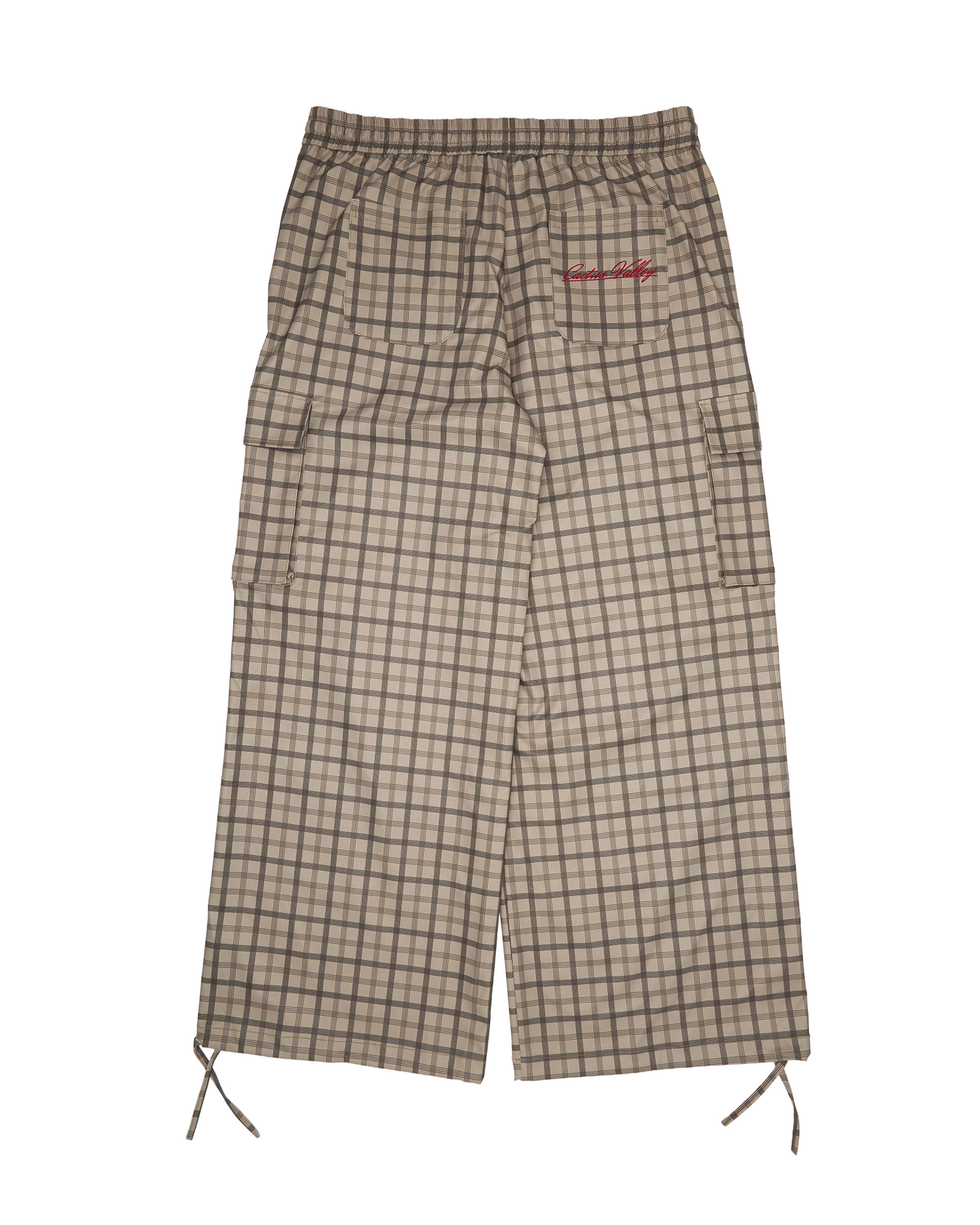 PLAID SKI PANTS