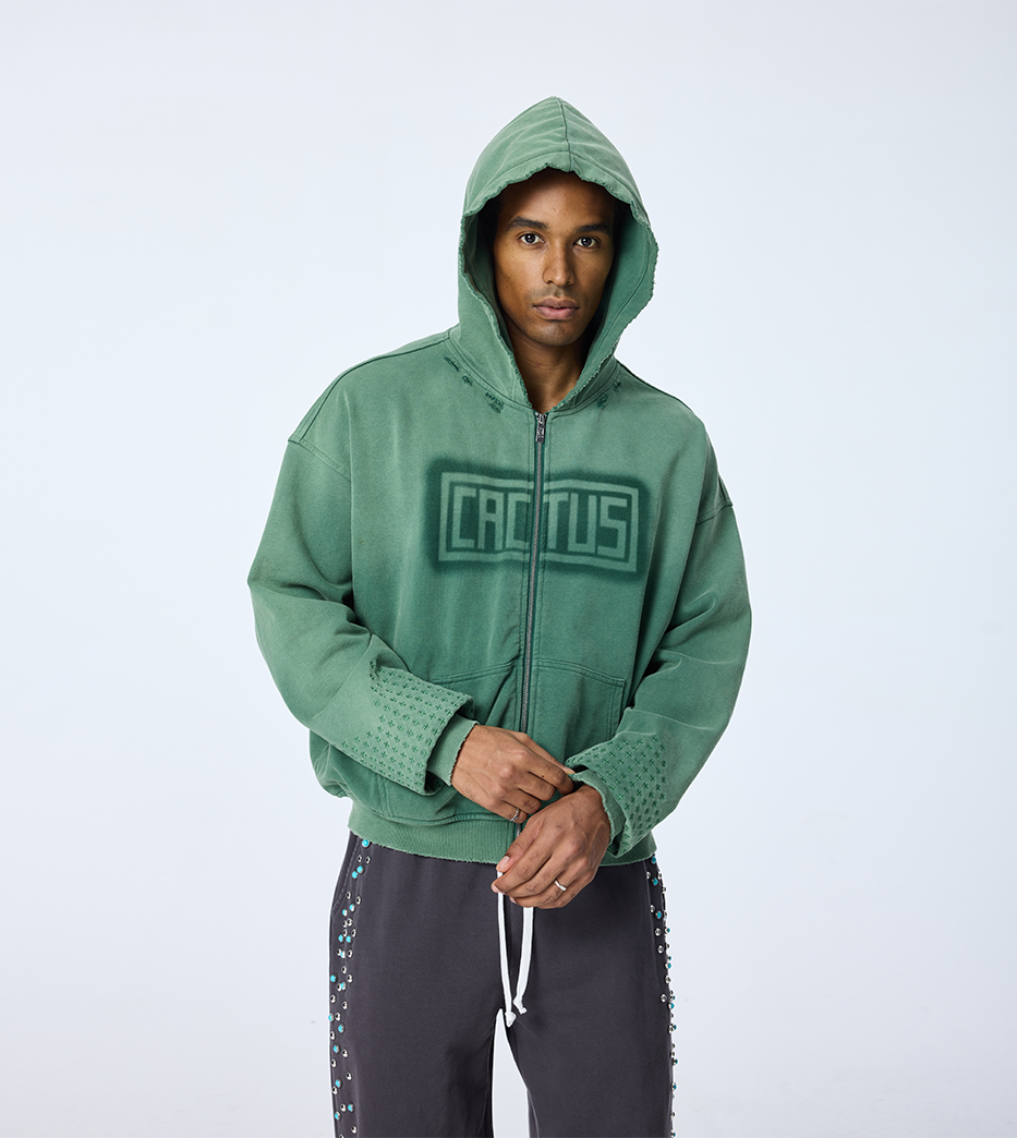 STENCIL STAIN HOODIE