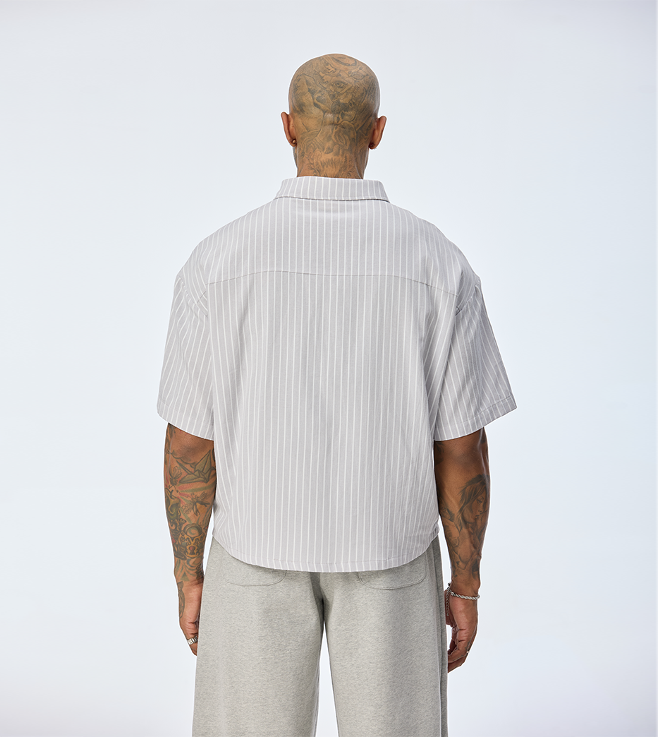 Half & Half BUTTON UP