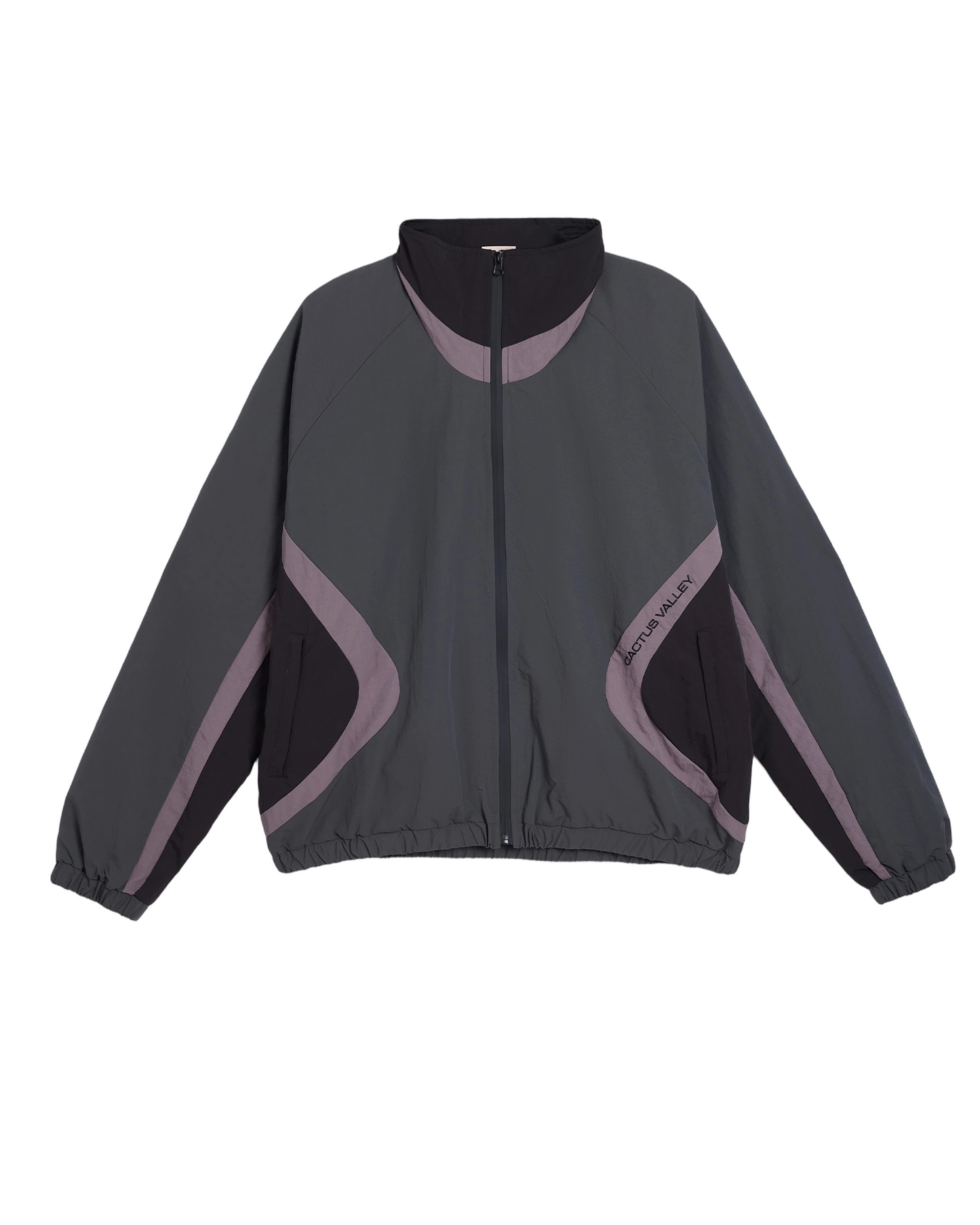 NYLON STEALTH TRACK JACKET