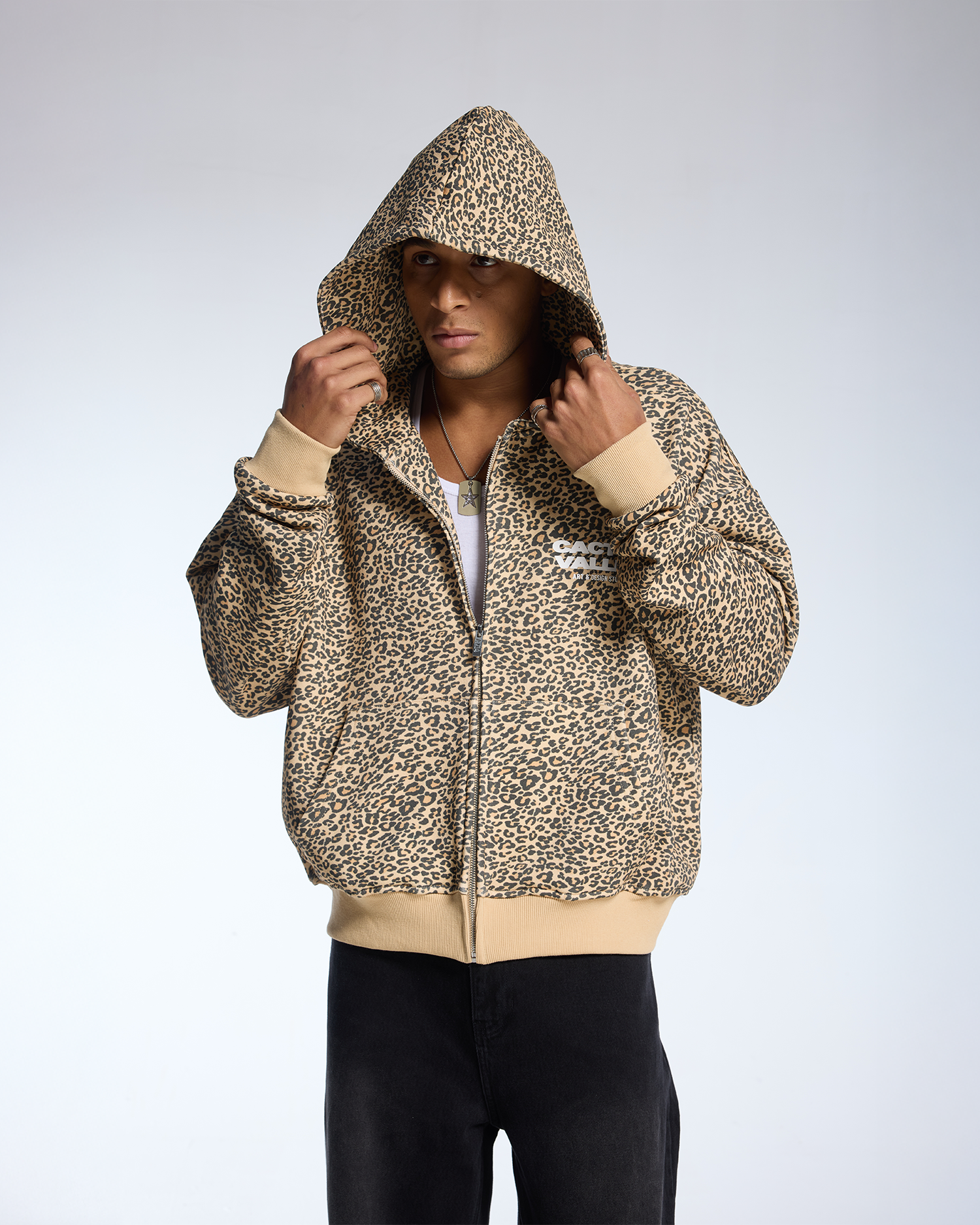 Leopard Art Hoodie – AZVA Leopard Art Hoodie – AZVA