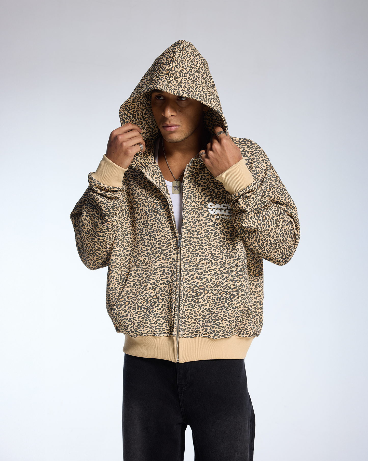 Leopard Art Hoodie – AZVA Leopard Art Hoodie – AZVA