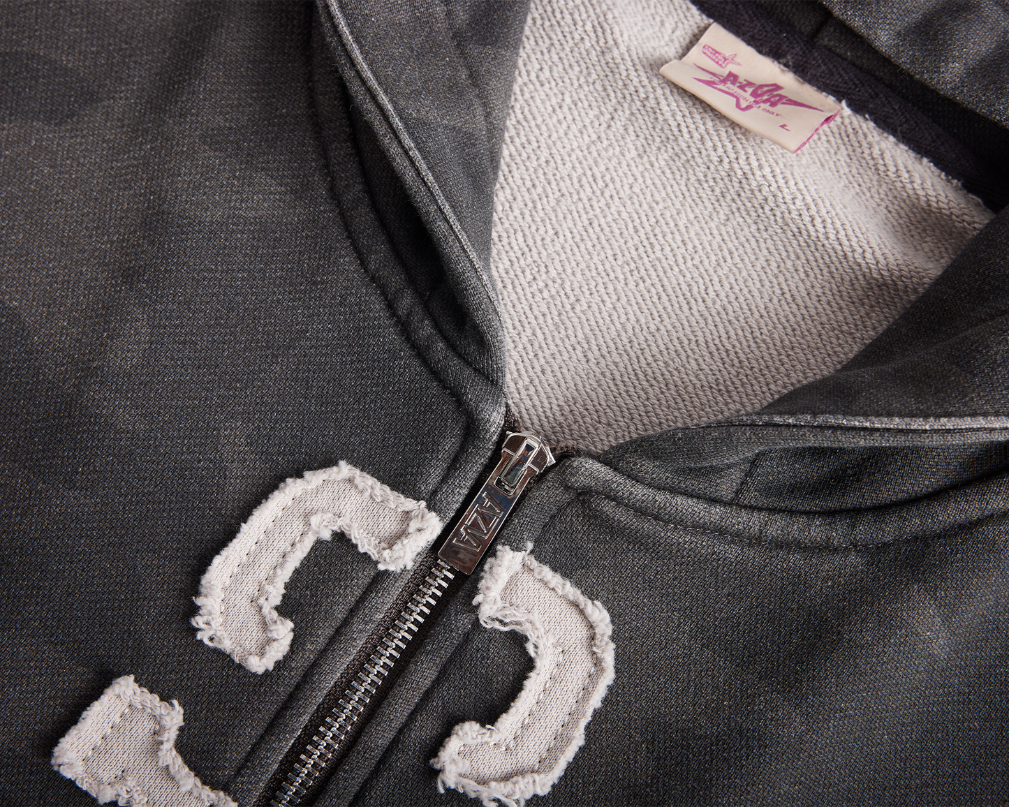 DARK CAMO ZIP UP HOODIE