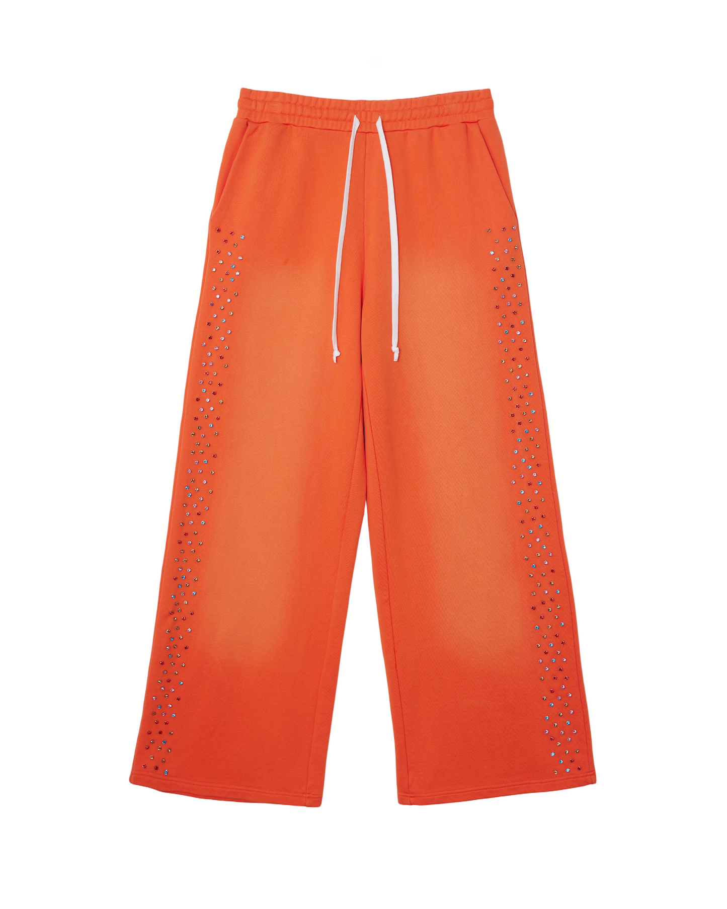 CRYSTAL CACTUS SWEATS - ORANGE