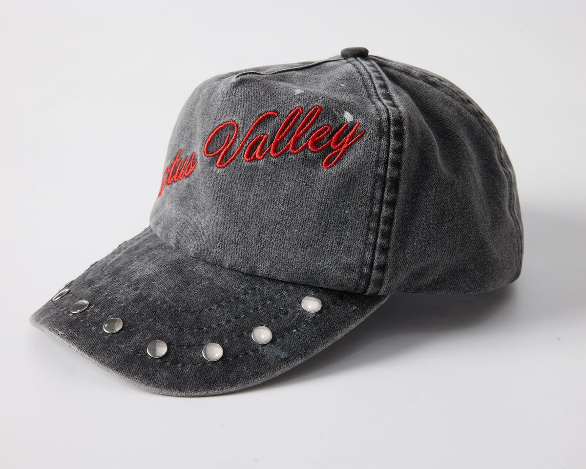 STUDDED SCRAPS CAP